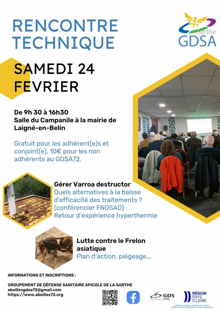 journée technique gérer varroa lutte frelon